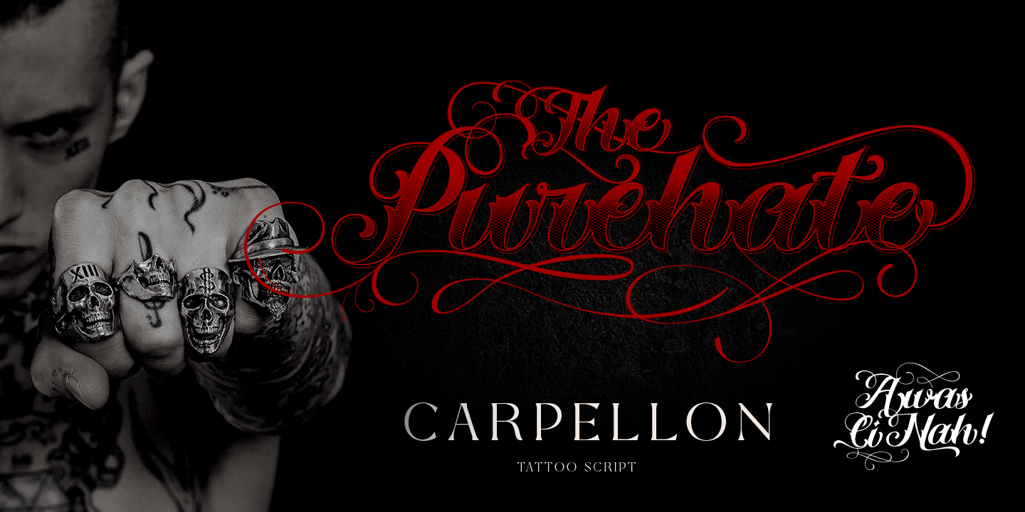 Carpellon Regular Font preview